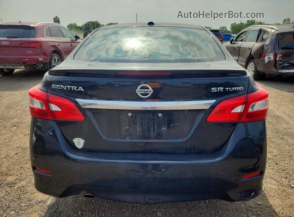 3N1CB7AP5JY308027 2018 NISSAN SENTRA Черный Вид сзади