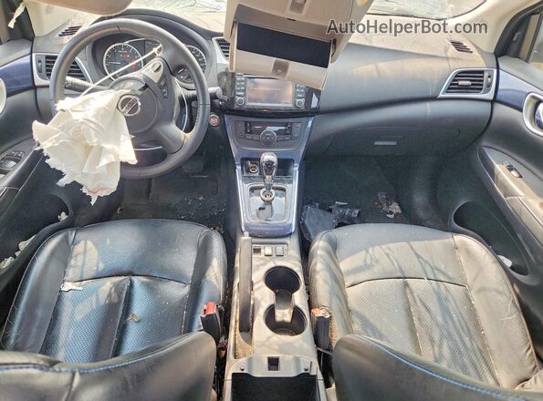 3N1CB7AP5JY308027 2018 NISSAN SENTRA Черный Вид панели приборов