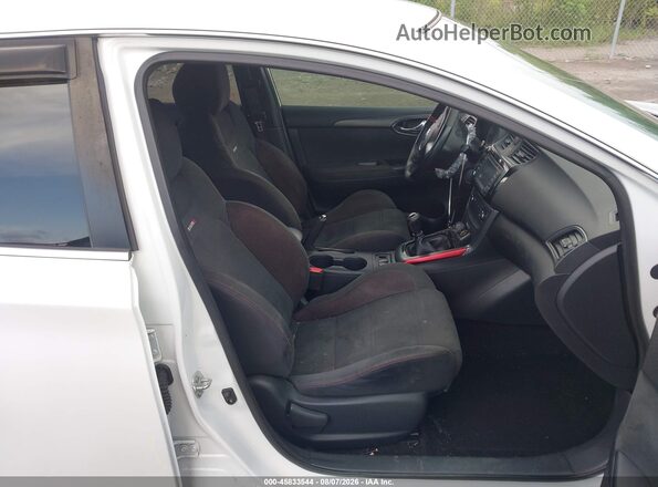 3N1CB7AP6HY306670 2017 NISSAN SENTRA White Вид салону спереду