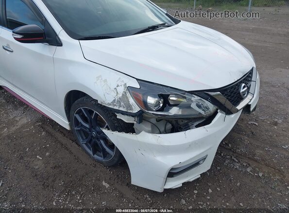 3N1CB7AP6HY306670 2017 NISSAN SENTRA White Вид щитка приладів