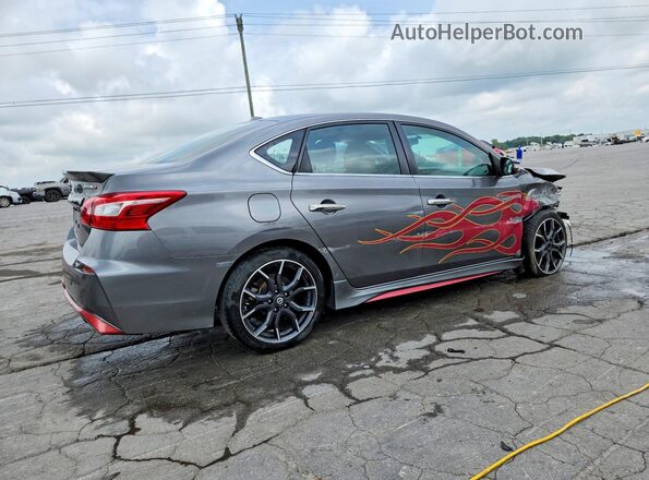 3N1CB7AP6HY370885 2017 NISSAN SENTRA Gray Tył prawy