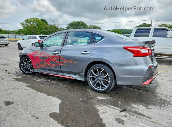 3N1CB7AP6HY370885 2017 NISSAN SENTRA Gray Tył lewy