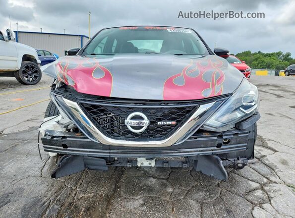 3N1CB7AP6HY370885 2017 NISSAN SENTRA Gray Widok z przodu