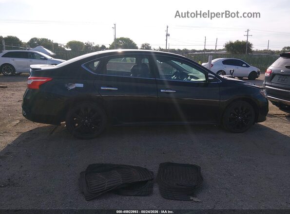 3N1CB7AP6HY372541 2017 NISSAN SENTRA Black Սալոնի հետևի տեսք