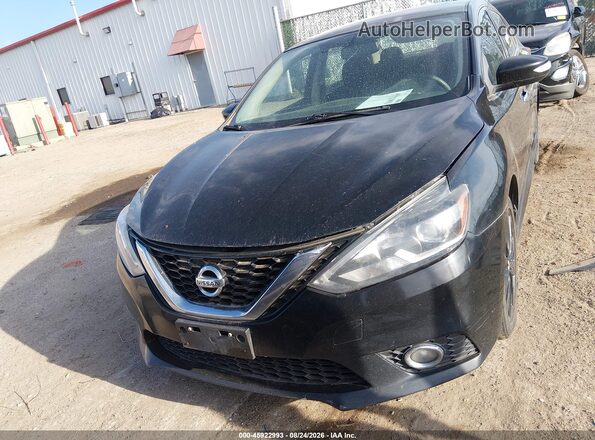 3N1CB7AP6HY372541 2017 NISSAN SENTRA Black Սարքավորումների վահանակի տեսք