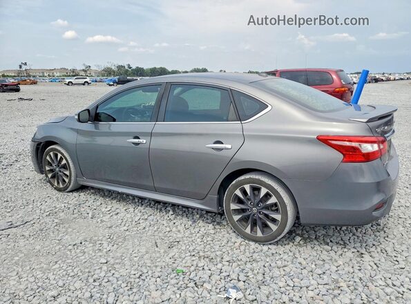 3N1CB7AP7HY220686 2017 NISSAN SENTRA Gray Tył lewy
