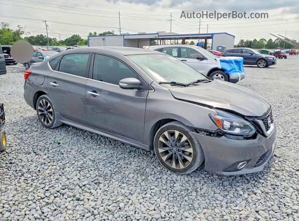 3N1CB7AP7HY220686 2017 NISSAN SENTRA Gray Przód prawy