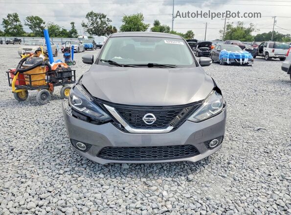 3N1CB7AP7HY220686 2017 NISSAN SENTRA Gray Widok z przodu