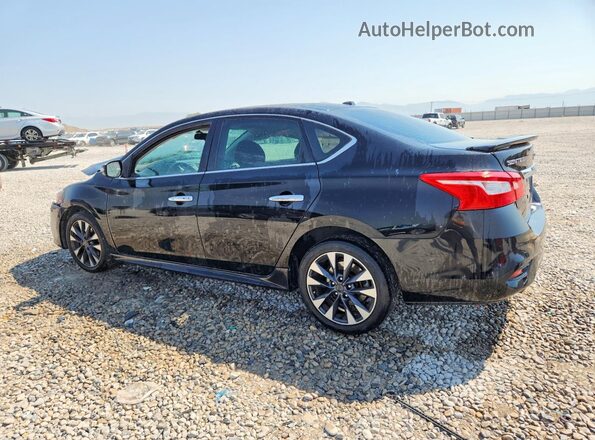 3N1CB7AP7HY227220 2017 NISSAN SENTRA Black უკანა მარცხენა