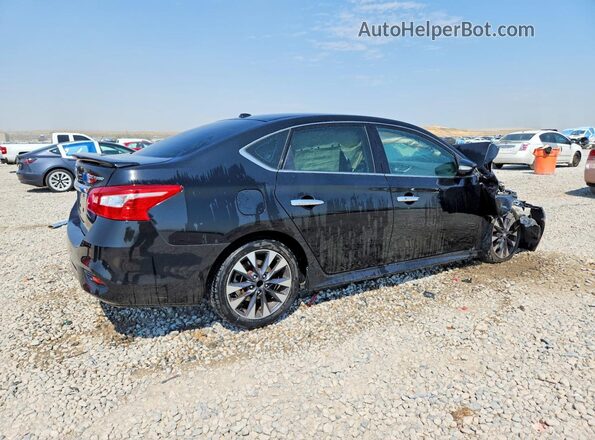 3N1CB7AP7HY227220 2017 NISSAN SENTRA Black უკანა მარჯვენა