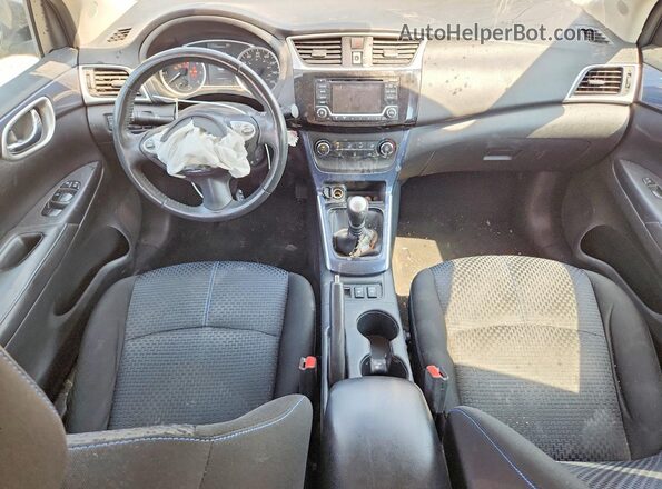 3N1CB7AP7HY227220 2017 NISSAN SENTRA Black წინა პანელის ხედი
