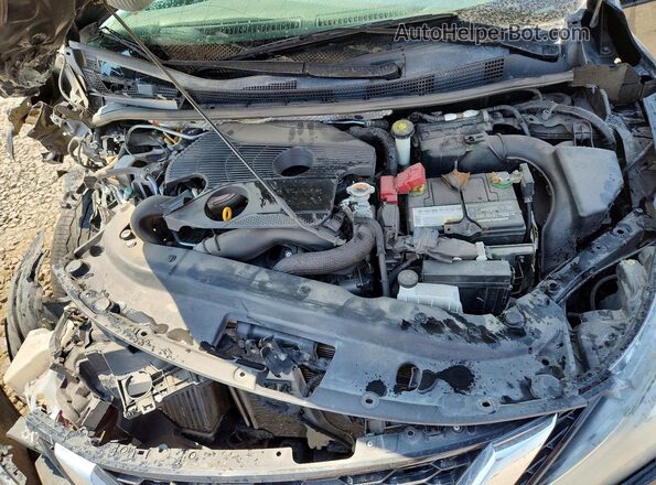 3N1CB7AP7HY227220 2017 NISSAN SENTRA Black უკანა სალონის ხედი