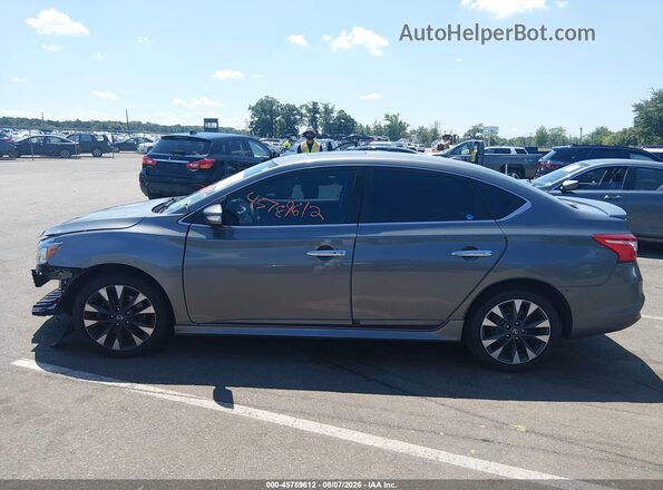 3N1CB7AP9HY221080 2017 NISSAN SENTRA Gray Widok wnętrza 360 stopni