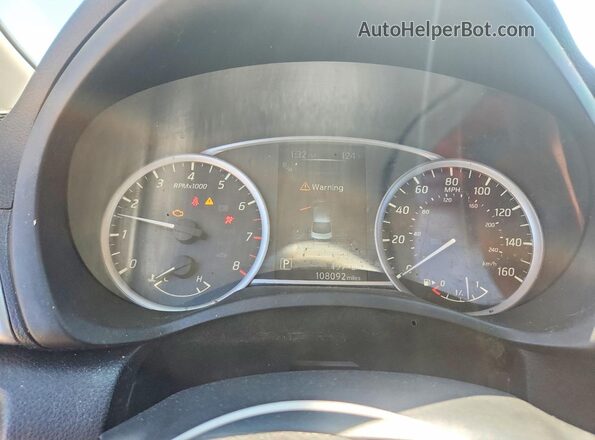 3N1CB7AP9HY224741 2017 NISSAN SENTRA Черный Вид щитка приборов