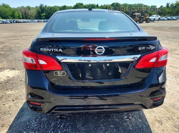 3N1CB7AP9HY224741 2017 NISSAN SENTRA Черный Вид сзади
