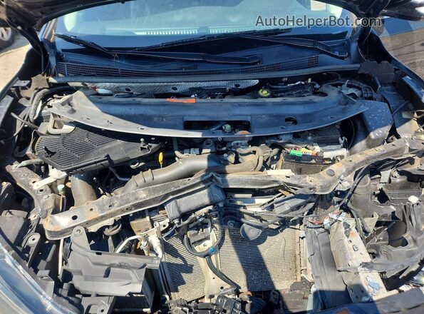 3N1CB7AP9HY224741 2017 NISSAN SENTRA Черный Вид задней части салона