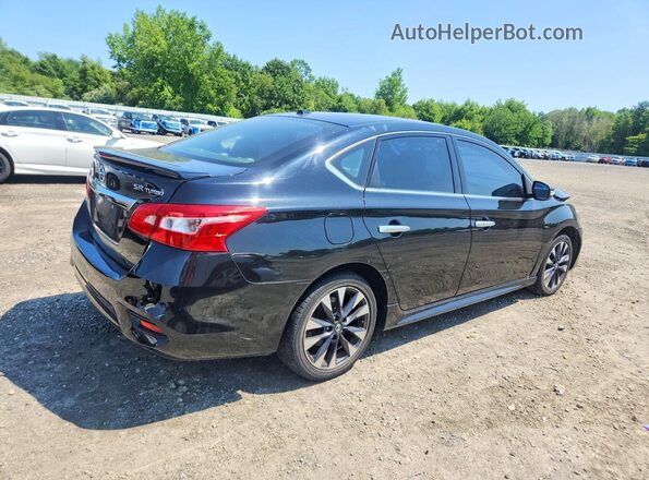 3N1CB7AP9HY224741 2017 NISSAN SENTRA Черный Задняя правая четверть