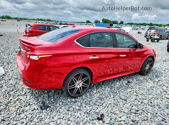 3N1CB7AP9HY301186 2017 NISSAN SENTRA Red Հետևի աջ