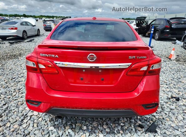 3N1CB7AP9HY301186 2017 NISSAN SENTRA Red Հետևի տեսք