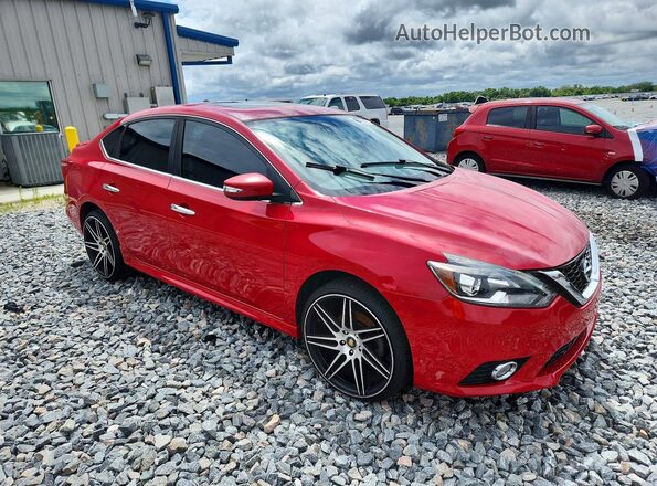 3N1CB7AP9HY301186 2017 NISSAN SENTRA Red Առջևի աջ