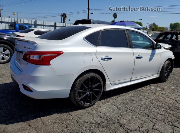 3N1CB7APXHY238471 2017 NISSAN SENTRA Белый Задняя правая четверть