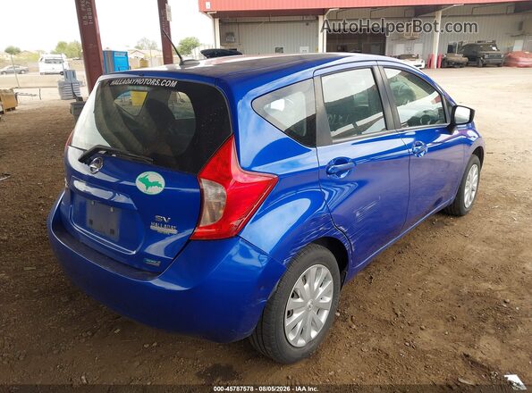 3N1CE2CP0GL365667 2016 NISSAN VERSA NOTE Blue Задня права чверть