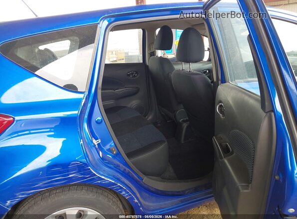 3N1CE2CP0GL365667 2016 NISSAN VERSA NOTE Blue Вид наклейки з VIN-кодом