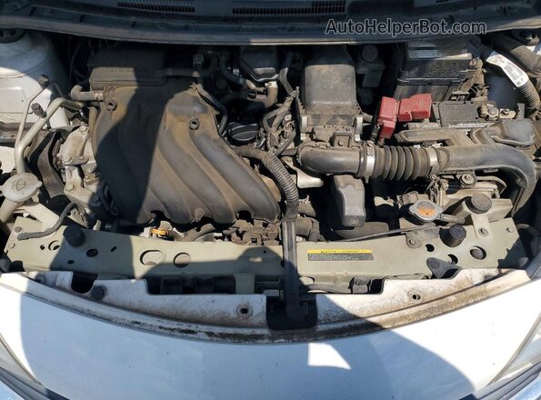 3N1CE2CP0GL389452 2016 NISSAN VERSA White Widok wnętrza z tyłu