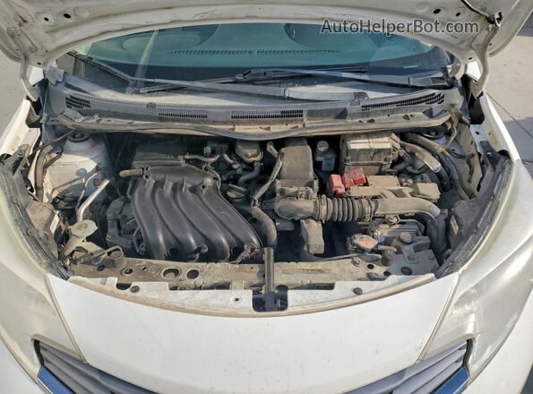 3N1CE2CP0GL407884 2016 NISSAN VERSA White Вид задньої частини салону