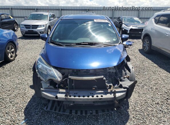 3N1CE2CP0HL354573 2017 NISSAN VERSA Blue Front view