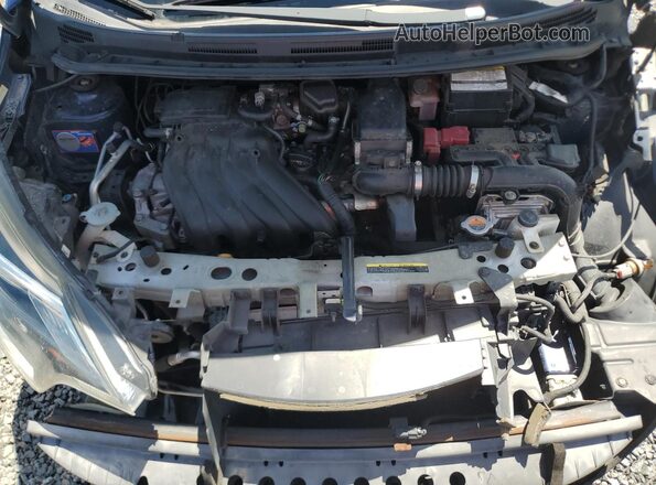3N1CE2CP0HL354573 2017 NISSAN VERSA Blue Rear interior view