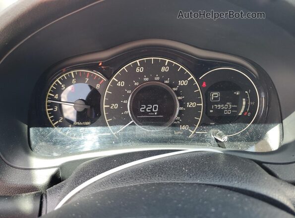 3N1CE2CP0HL354573 2017 NISSAN VERSA Blue Instrument cluster view
