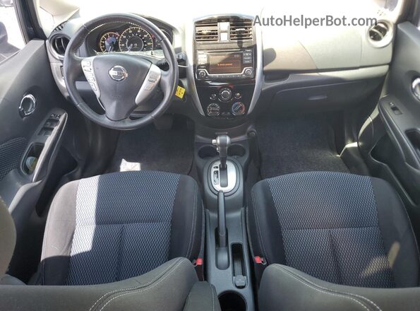 3N1CE2CP0HL354573 2017 NISSAN VERSA Blue Dashboard view