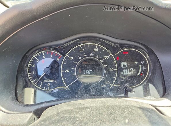 3N1CE2CP0HL357666 2017 NISSAN VERSA Черный Вид щитка приборов