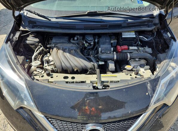 3N1CE2CP0HL357666 2017 NISSAN VERSA Черный Вид подкапотного пространства