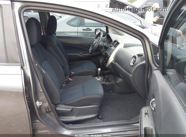 3N1CE2CP0HL358283 2017 NISSAN VERSA NOTE Gray Սալոնի դիմացի տեսք