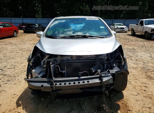3N1CE2CP0KL363989 2019 NISSAN VERSA Silver Front view
