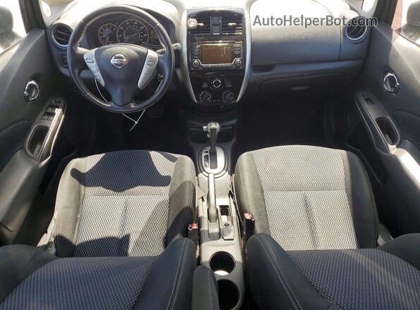3N1CE2CP1GL357206 2016 NISSAN VERSA Gray Вид панелі приладів