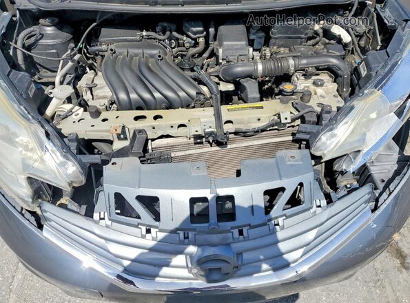 3N1CE2CP1GL357206 2016 NISSAN VERSA Gray Вид задньої частини салону