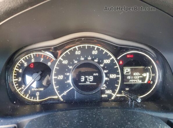 3N1CE2CP1GL357206 2016 NISSAN VERSA Gray Вид щитка приладів