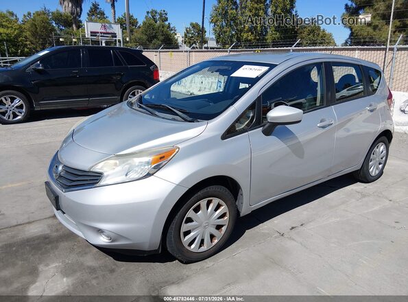 3N1CE2CP1GL366102 2016 NISSAN VERSA NOTE Silver წინა მარცხენა ხედი სამი მეოთხედიდან