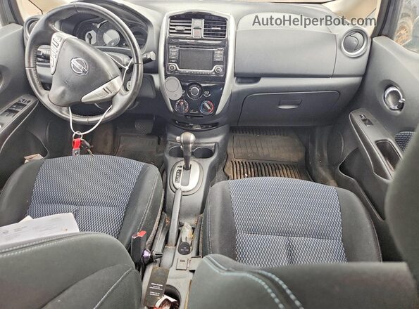 3N1CE2CP1GL381666 2016 NISSAN VERSA Charcoal Առջևի վահանակի տեսք
