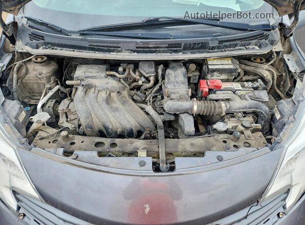 3N1CE2CP1GL381666 2016 NISSAN VERSA Charcoal Սալոնի հետևի տեսք