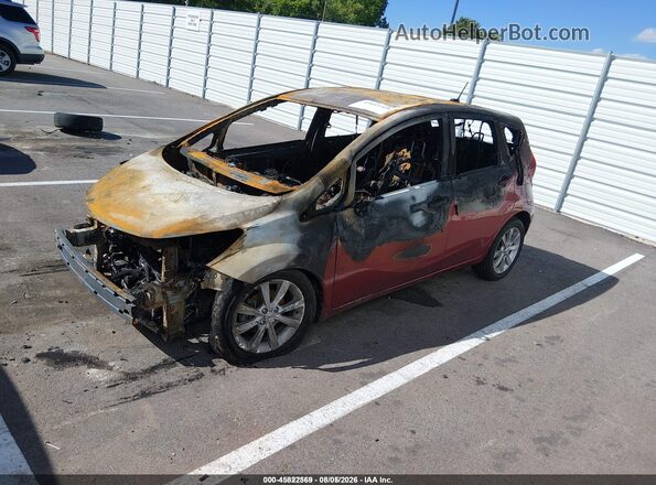 3N1CE2CP1GL387841 2016 NISSAN VERSA NOTE Red Przód lewy
