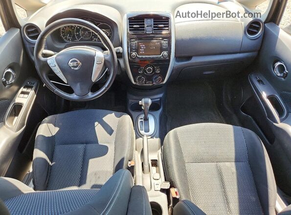 3N1CE2CP1GL395826 2016 NISSAN VERSA Black Вид панелі приладів