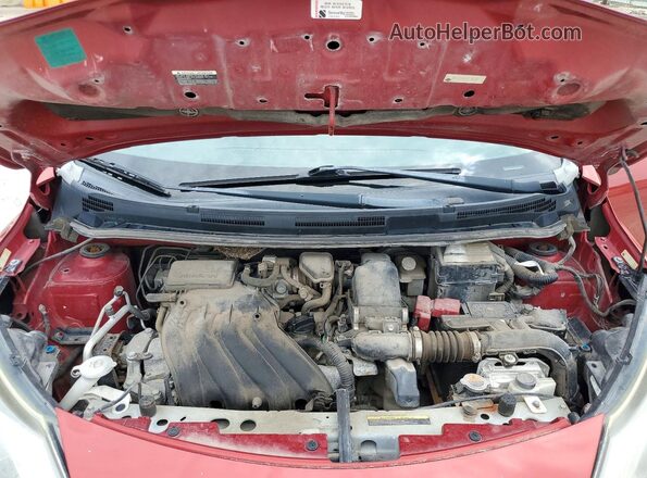 3N1CE2CP1HL360298 2017 NISSAN VERSA Red უკანა სალონის ხედი
