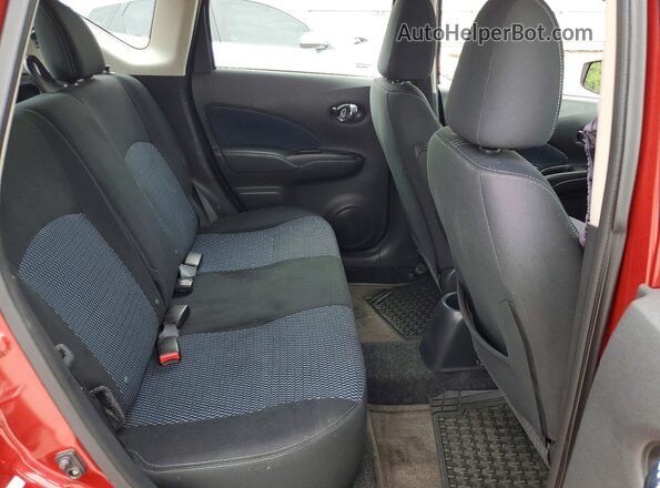 3N1CE2CP1HL360298 2017 NISSAN VERSA Red უკანა სავარძლების ხედი