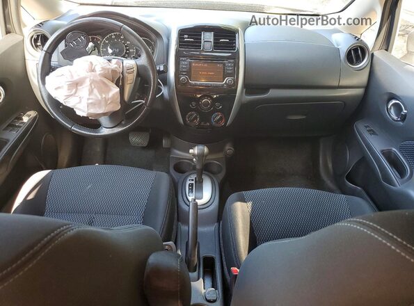 3N1CE2CP1HL377134 2017 NISSAN VERSA Gray Vista del salpicadero