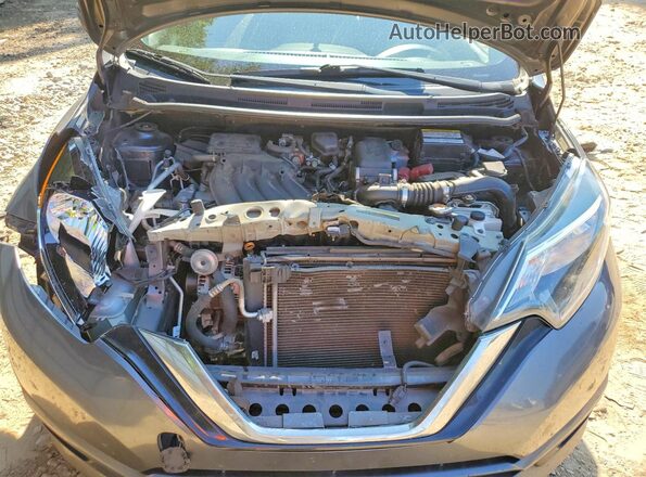 3N1CE2CP1HL377134 2017 NISSAN VERSA Gray Vista interior trasera