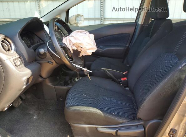 3N1CE2CP1HL377134 2017 NISSAN VERSA Gray Vista interior delantera